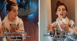 Djevojčica u urnebesnom videu pokazala kako se mame ponašaju na božićno jutro