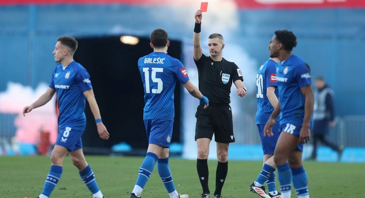 Hajduk - Dinamo vodi sudac koji je na zadnjem derbiju isključio dva igrača Dinama