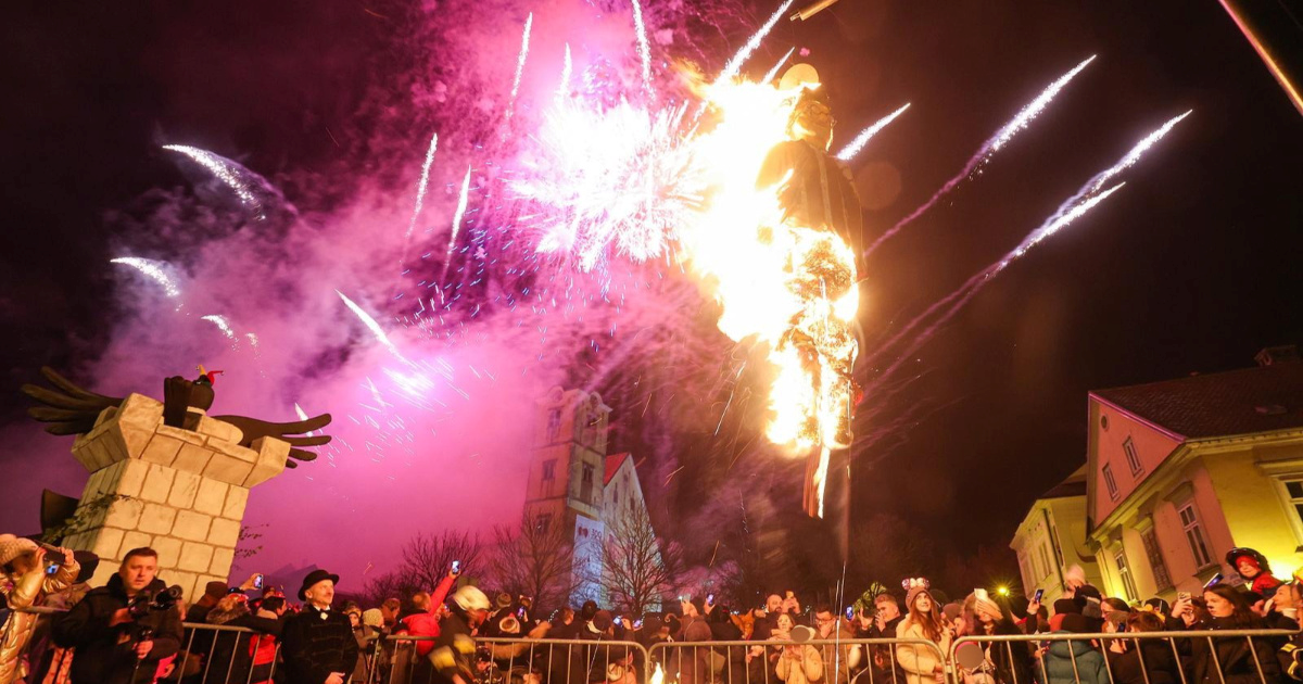 FOTO Spaljivanjem Princa završen 200. Samoborski fašnik