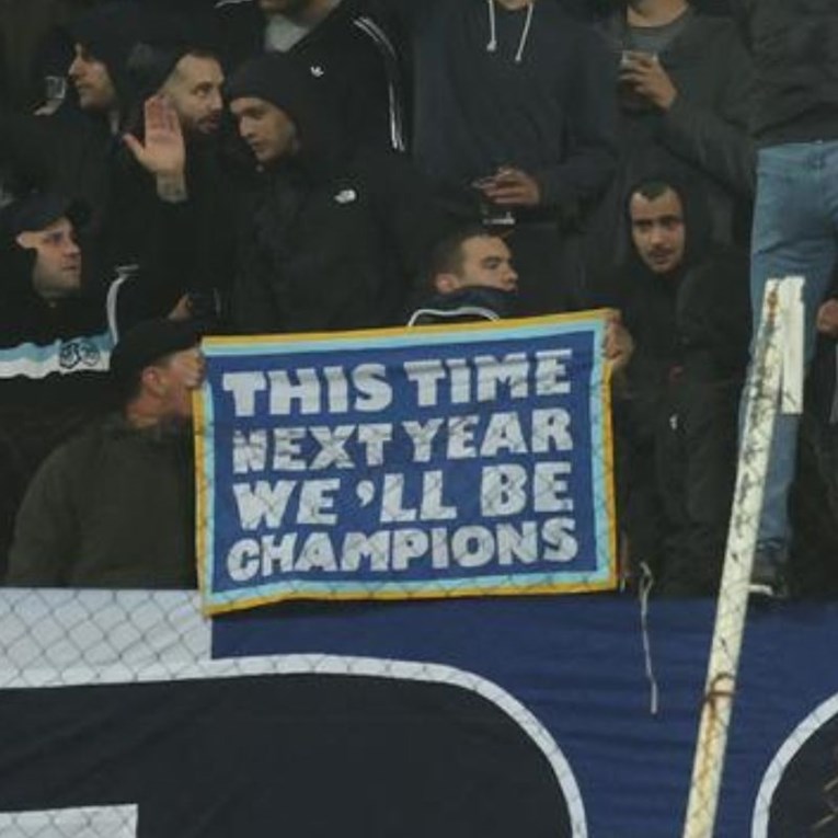 Euforija u Rijeci. Ispred Rujevice promijenjena poruka iz Mućki