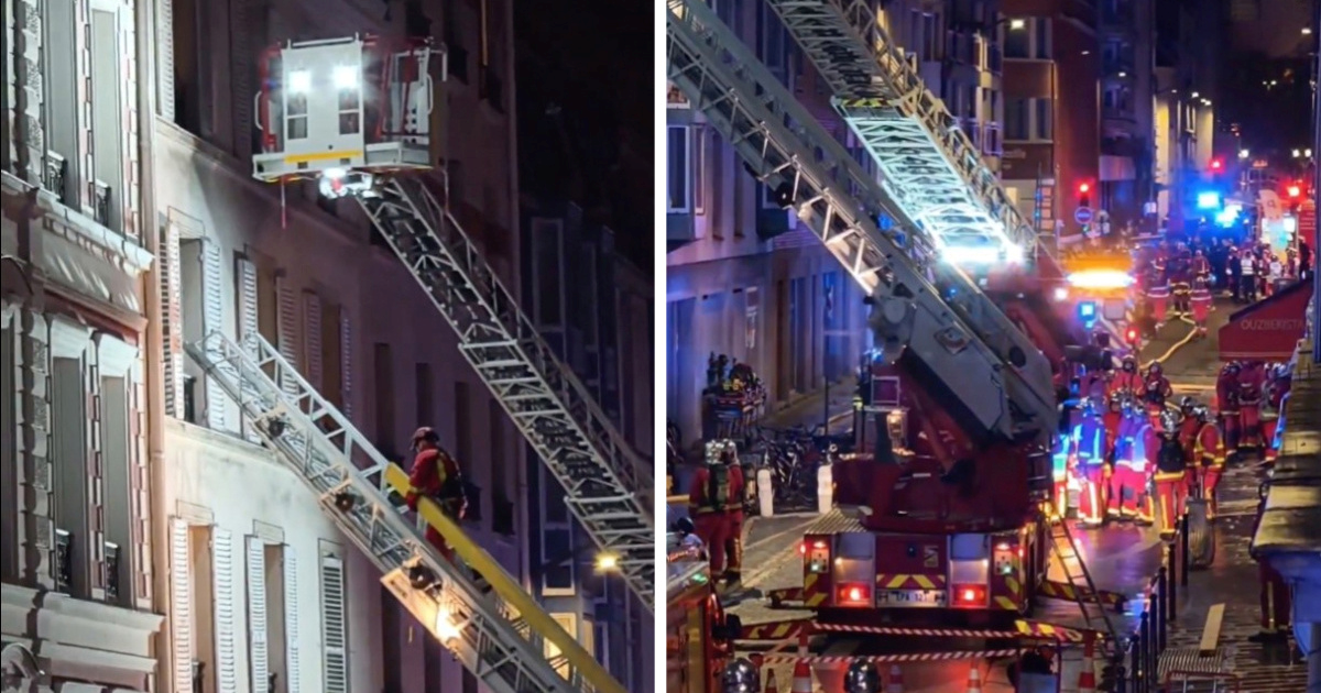 VIDEO Urušio se kat zgrade u Parizu. Ozlijeđeno 20 ljudi