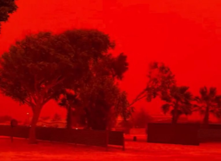 VIDEO Ovako je jučer izgledalo nebo u Australiji