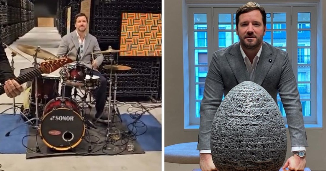 VIDEO Bivši predsjednik Osijeka izrađuje levitirajuća jaja i svira bubnjeve