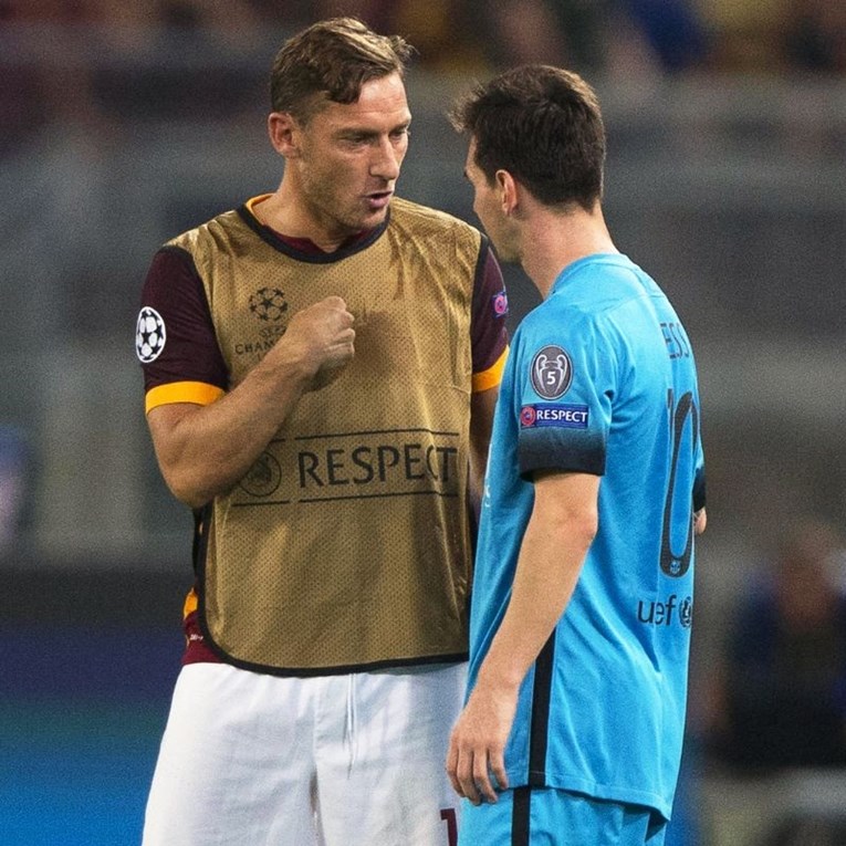 Totti: Bi li Messi osvojio toliko Zlatnih lopti da je 25 godina igrao u Romi?