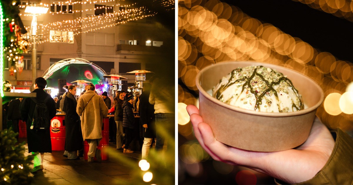 FOTO Jinglingz se vratio na Kvatrić. Fritule od četiri eura, najveća debrecinka 35 cm