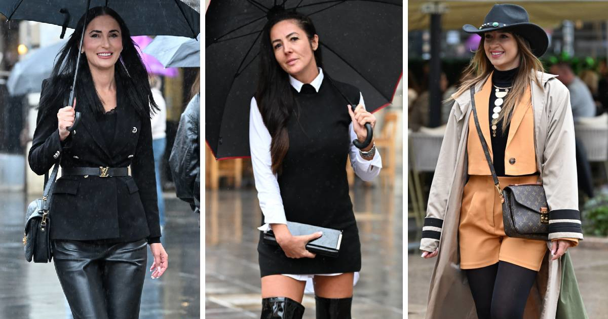 FOTO Zagrepčanke znaju kako izgledati odlično i po kiši