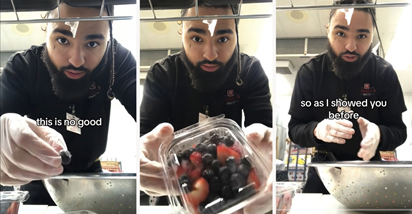 Radnik u američkoj trgovini otkrio što rade s pljesnivim voćem. Ljudi su zgroženi