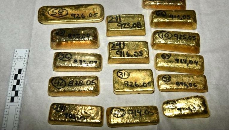 Na londonskom aerodromu zaplijenjeno više od 100 kila zlata vrijednog 4,5 mil. €