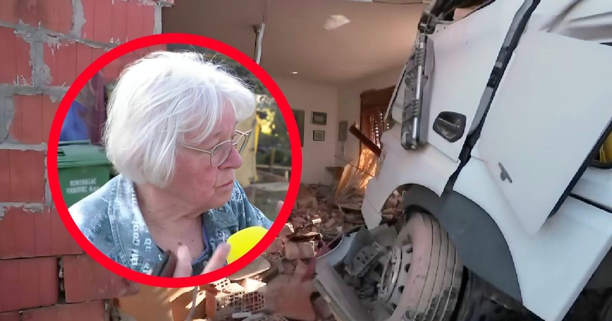 Vlasnica kuće u koju se zabio kamion: "Muž je bio zatrpan zidom i daskom"