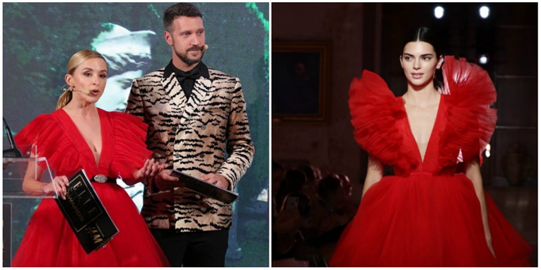 Jednaka haljina i sandale: Iva Šulentić ukrala outfit Kendall Jenner s piste