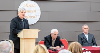 Biskup Košić bio na predstavljanju knjige osuđenog ratnog zločinca
