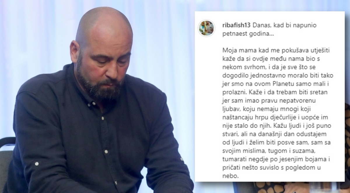 Ribafish posvetio emotivnu objavu sinu: Danas, kad bi napunio 15 godina...