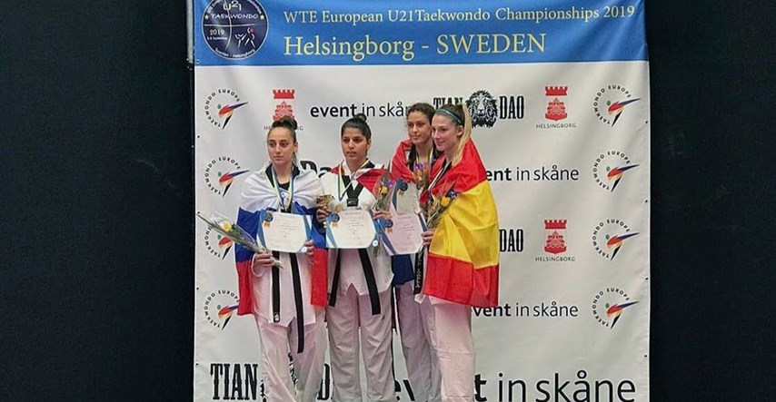 Nika Petanjek zlatna, a Darija Zeljko srebrna na EP-u u taekwondou