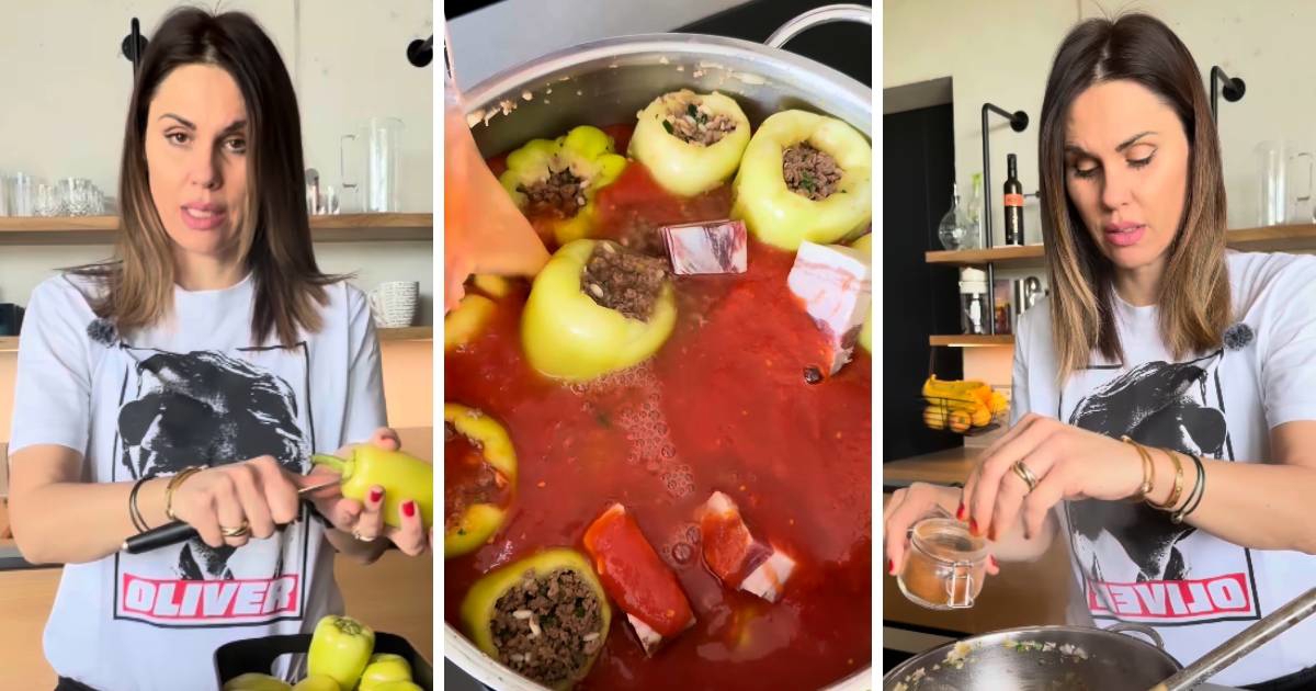 Viktorija Rađa otkrila trik za savršene punjene paprike: "Mene su moji tako učili"