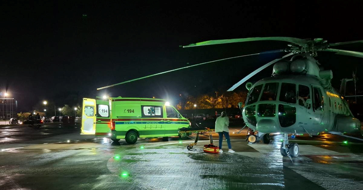 Piloti HRZ-a hitno prevezli dvije bebe u inkubatoru iz Dubrovnika u Split