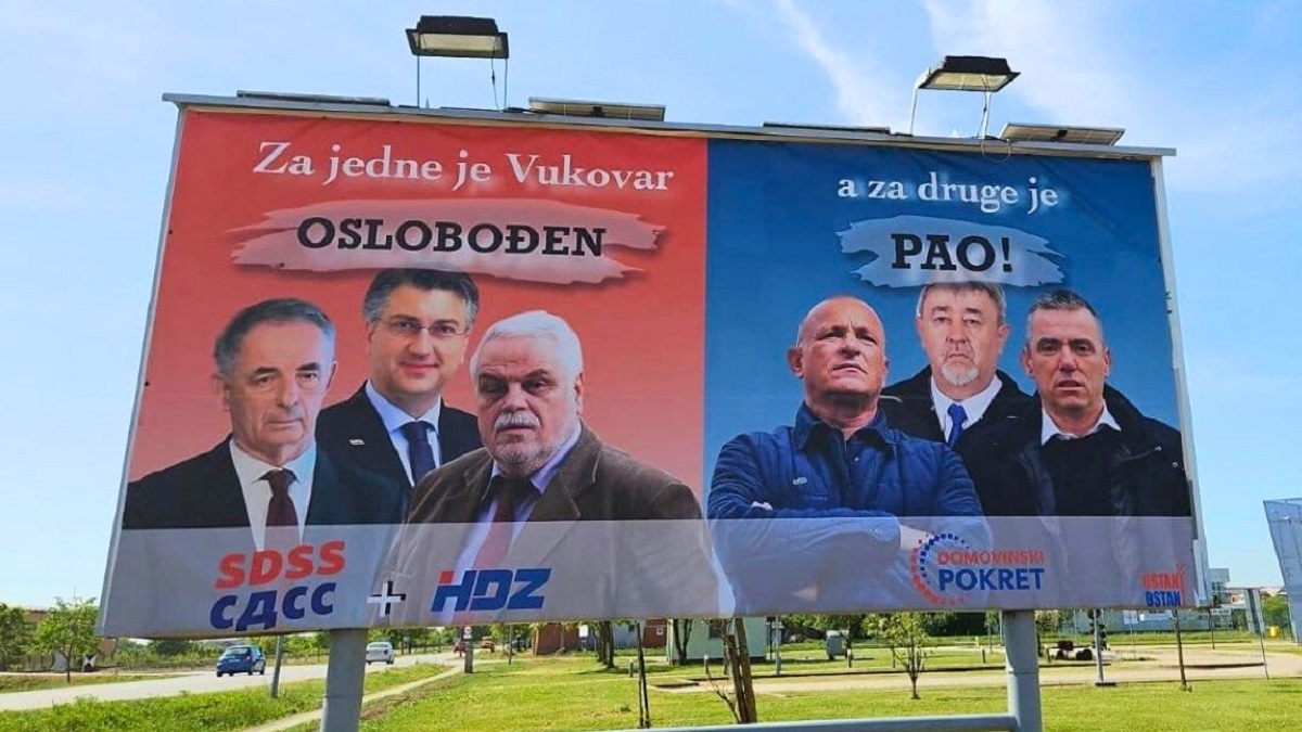 DP-u naređeno da mora maknuti ovaj plakat. Bijesni su