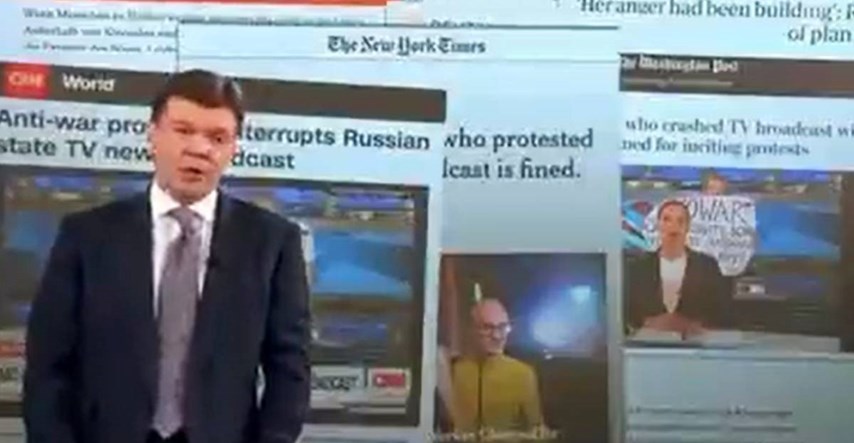 Ruska državna televizija o prosvjedu svoje urednice: Ona je britanska špijunka