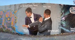 Šamar Willa Smitha osvanuo kao mural na Berlinskom zidu