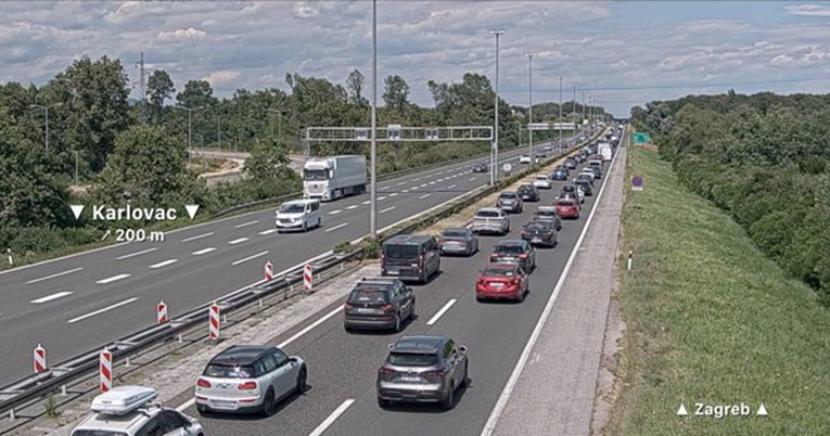 Tri kilometra kolone na A1 nakon prometne nesreće