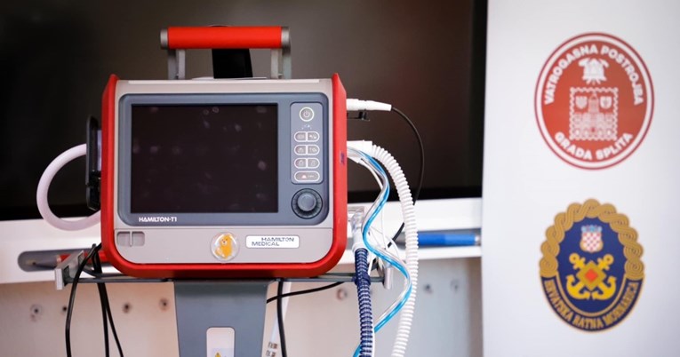 Splitski vatrogasci bolnici darovali mobilni respirator za djecu