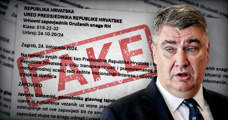 Širi se "zapovijed" kojom Milanović zabranjuje govoriti dužnosniku NATO-a. Lažna je