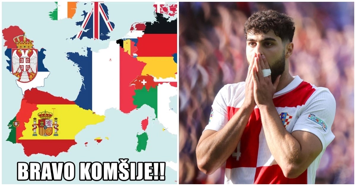 Ovako su se Srbi našalili s porazom Hrvatske na Euru