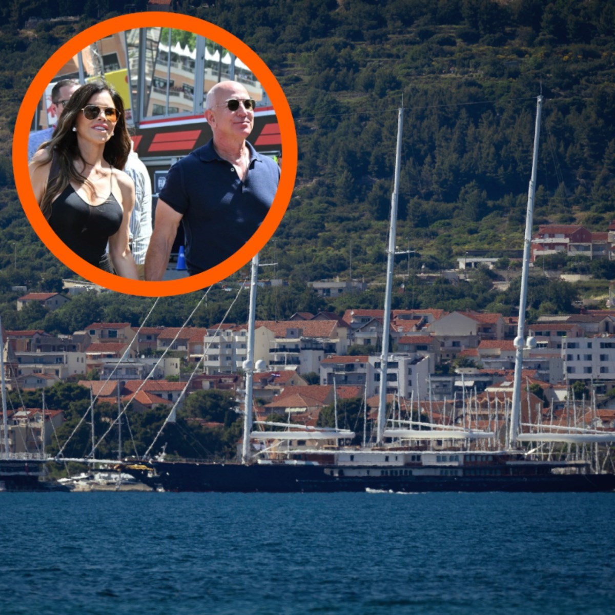 Jesu li Bezos i Sanchez zaista trenutno u Kaštelima? Sve upućuje na to da jesu