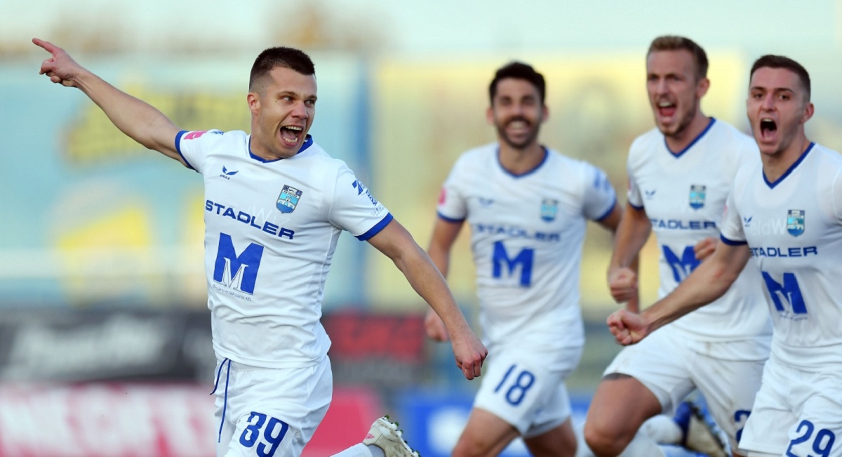 SLAVEN - OSIJEK 0:1 Osijek slavio u Koprivnici golčinom Bohara iz slobodnjaka