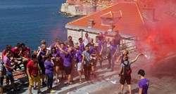 Maturanti u Dubrovniku palili gume ispred škola, intervenirali vatrogasci
