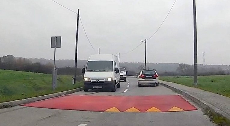Nova vrsta ležećih policajaca na zagrebačkim cestama, pogledajte snimku