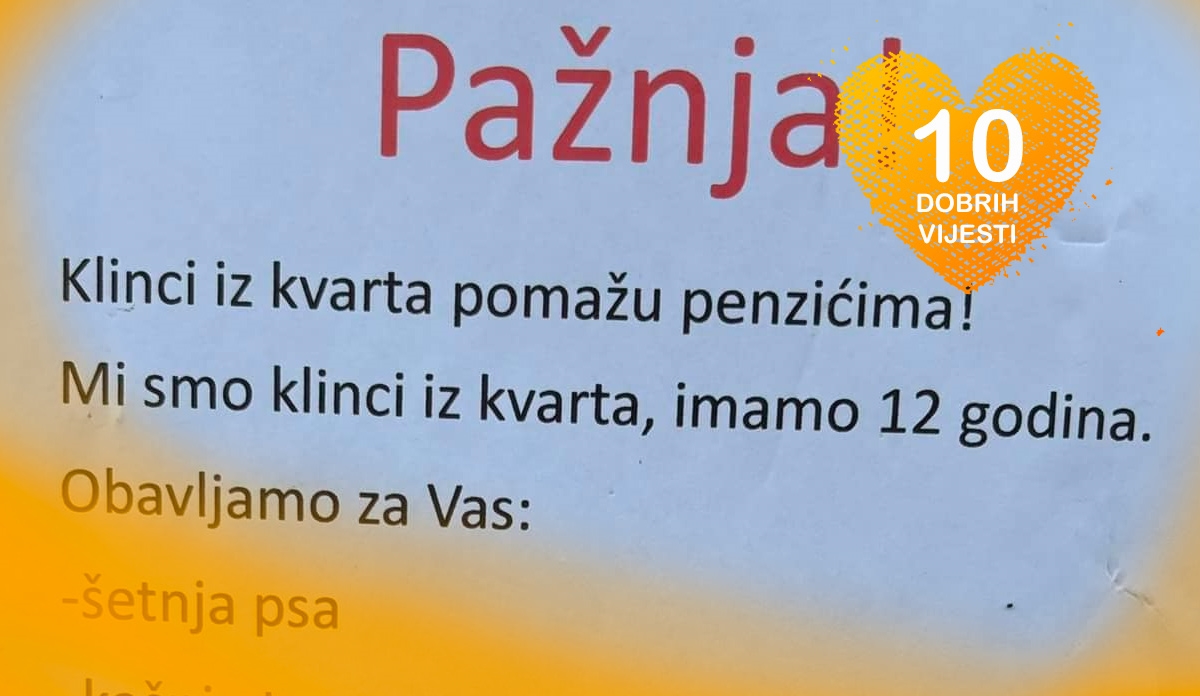 10 dobrih vijesti tjedna