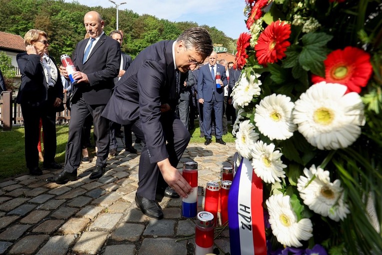 VIDEO Plenković u Velikom Trgovišću: Tuđman je istinski mudro vodio Hrvatsku