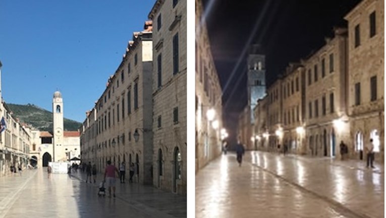 Can you notice anything strange in these photos of Dubrovnik?