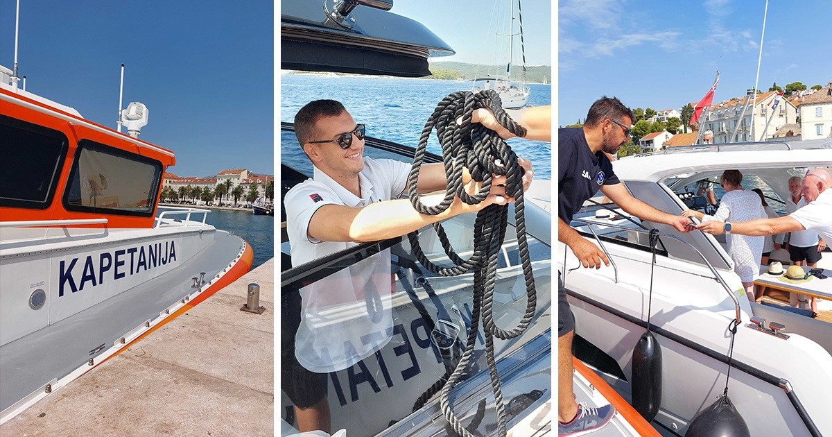 Bili smo u patroli na moru. Vozio jet ski bez dozvole, doznali smo kolika mu je kazna