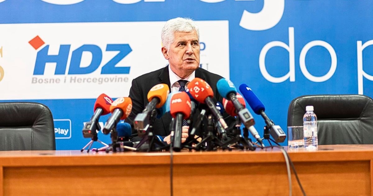 Čović: Politička situacija u BiH je loša