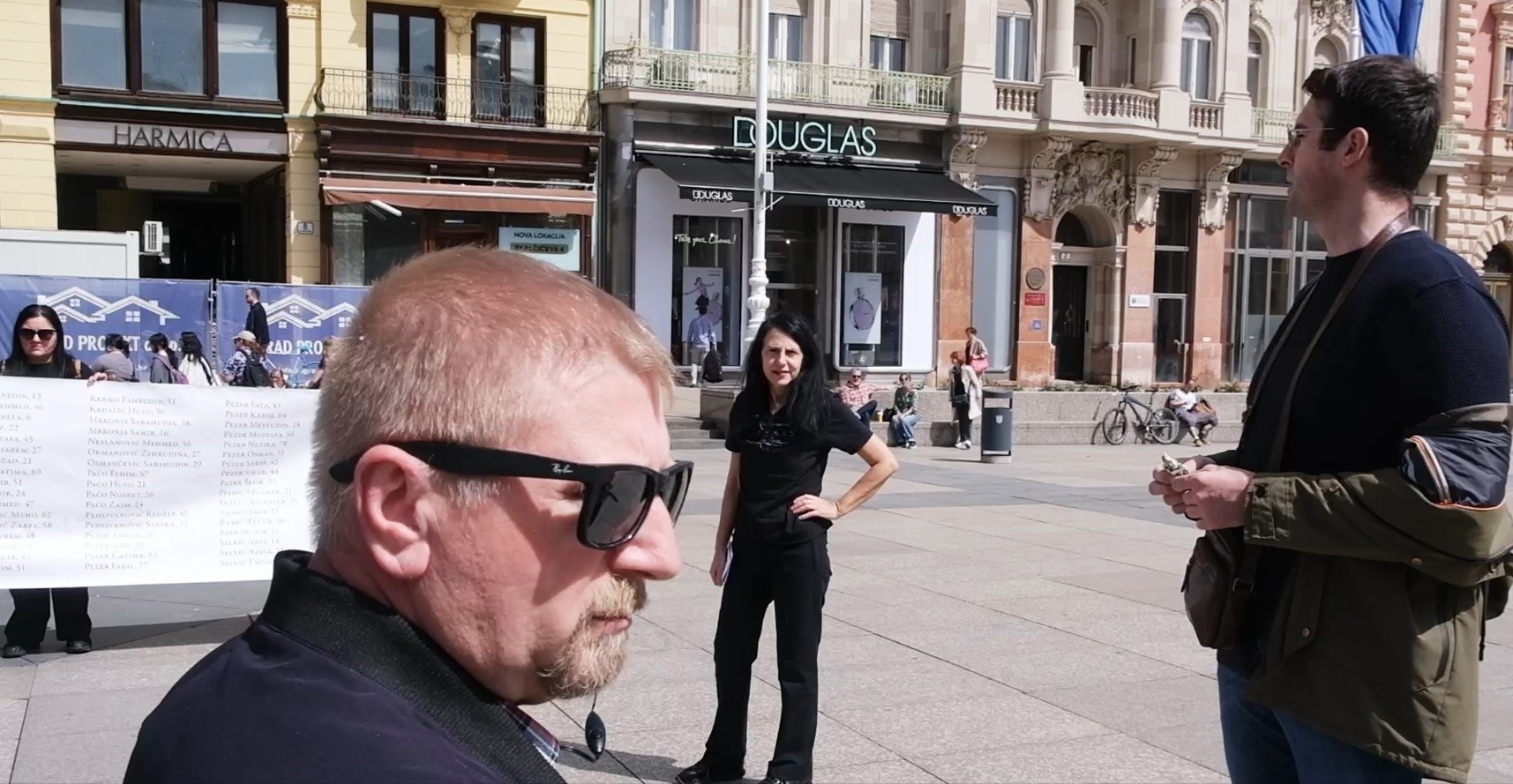 VIDEO U Zagrebu obilježavali Ahmiće, prišao muškarac: "Educirajte se o mudžahedinima"