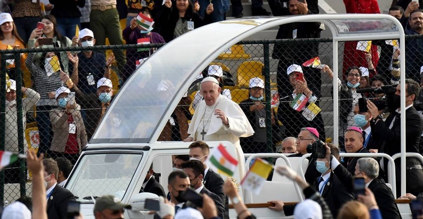 Papa održao najveću misu u Iraku, raste strah da bi to moglo postati novo žarište