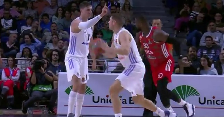 VIDEO Hezonja provocirao košarkaša Zvezde pa dobio tehničku