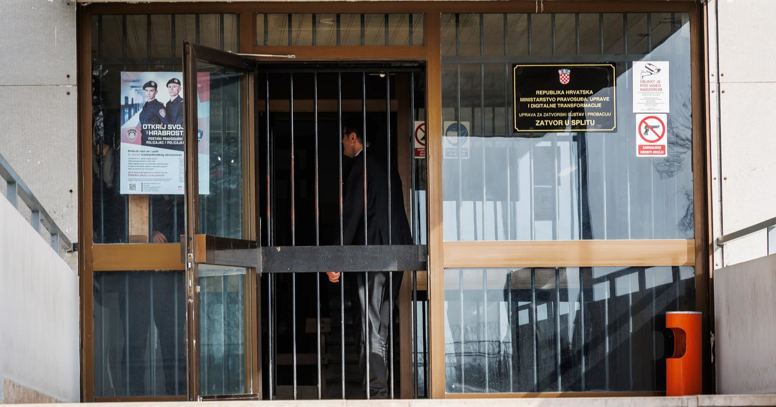 Zatvorenik u Splitu prijavljen za silovanje mladića s kojim je dijelio ćeliju