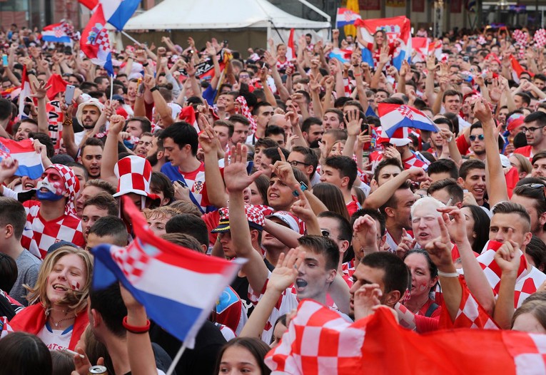 HNS otvara službenu Vatrenu zonu na zagrebačkom Cvjetnom trgu