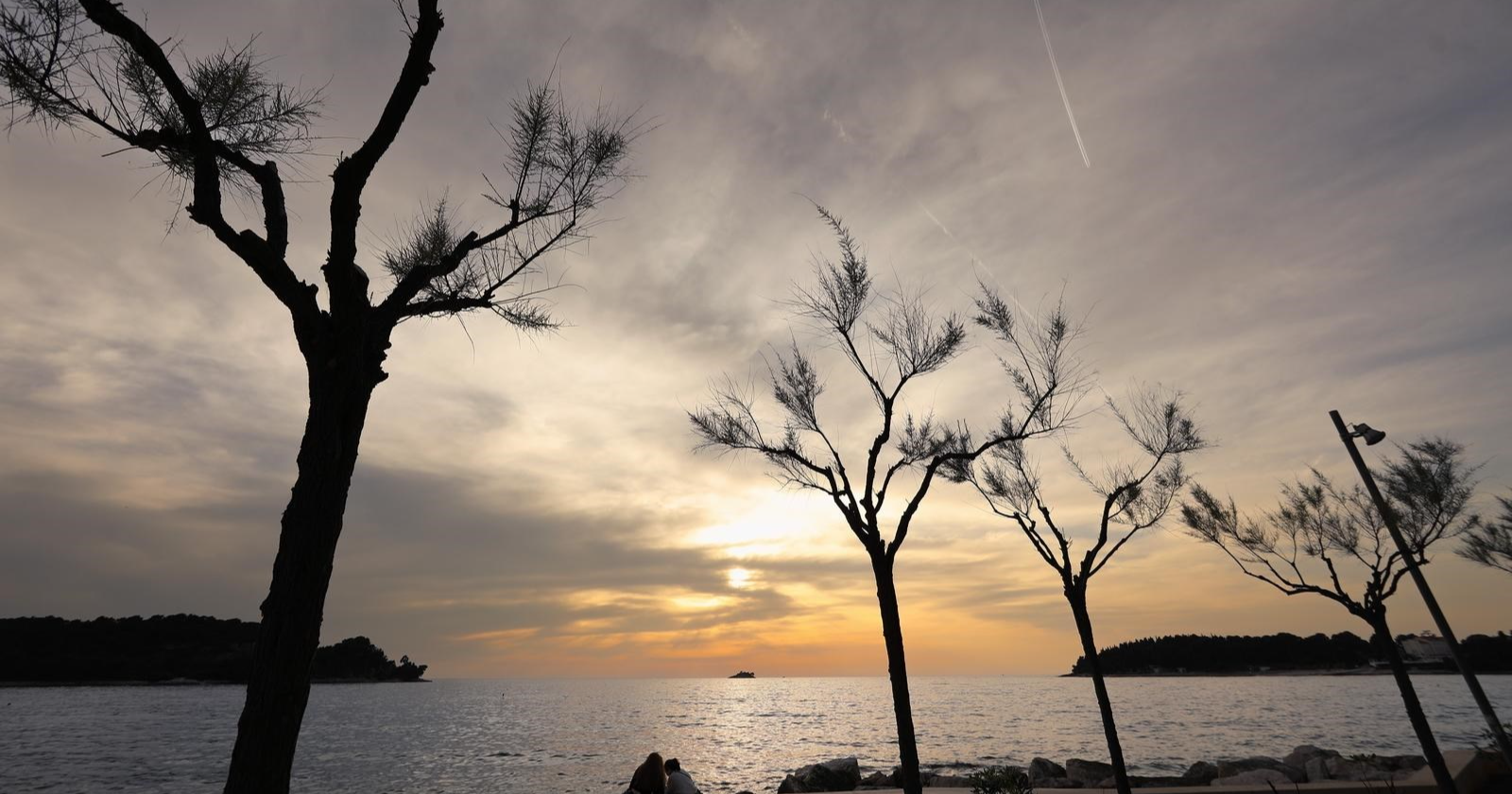 FOTO Predivan zalazak sunca snimljen je jučer u Rovinju