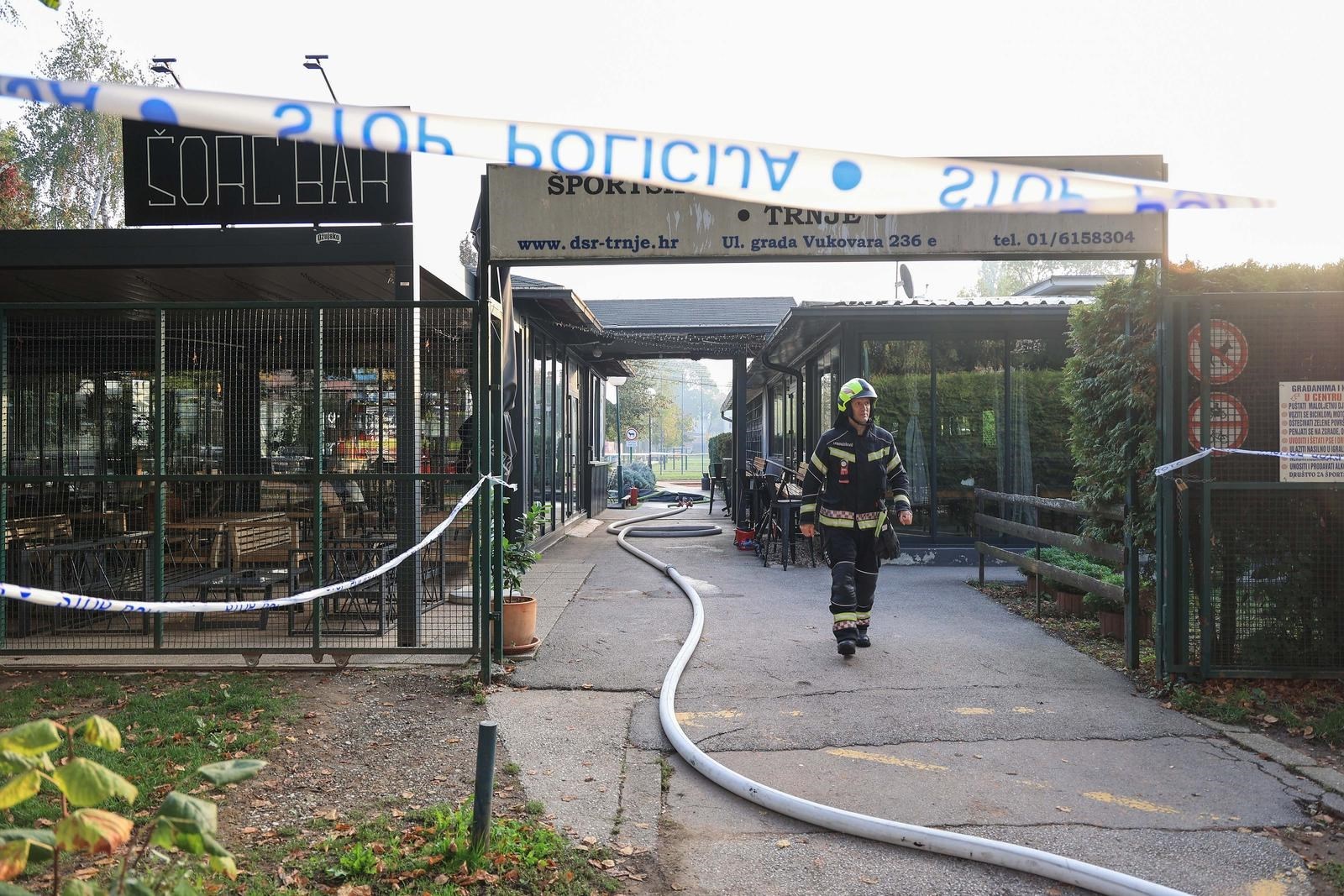 FOTO I VIDEO Ovo je zagrebački sportski centar koji je planuo. Poznat uzrok požara