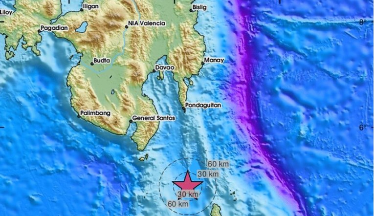 Potres magnitude 6.8 na Filipinima, procjenjuje se mogućnost tsunamija