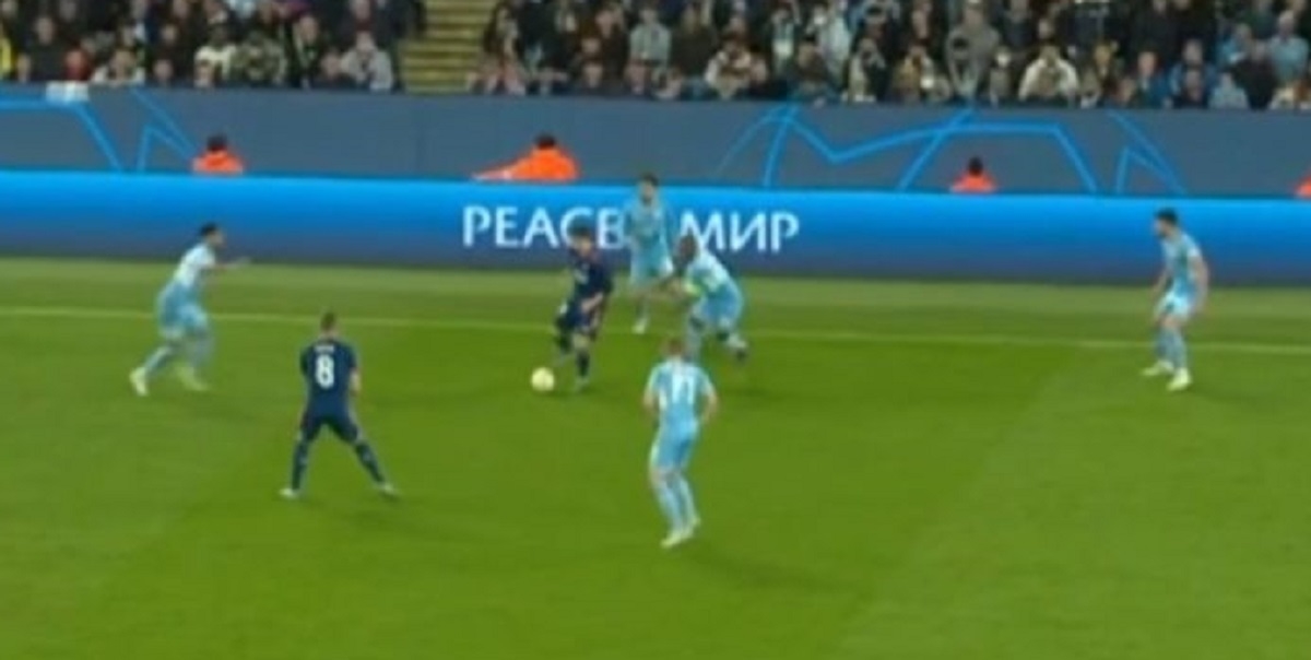 Modrić je primio loptu. Slijedio je slalom kroz petoricu