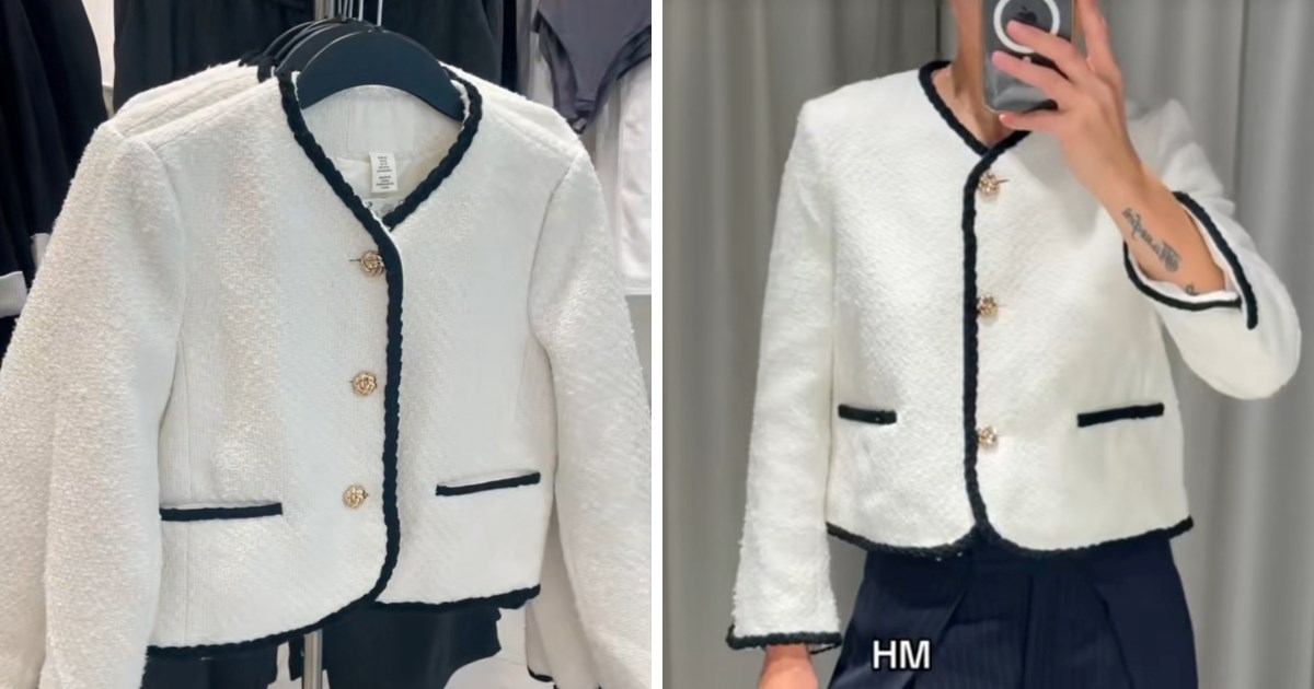 Izgleda kao Chanel, a košta znatno manje: Ova H&M jakna je posvuda
