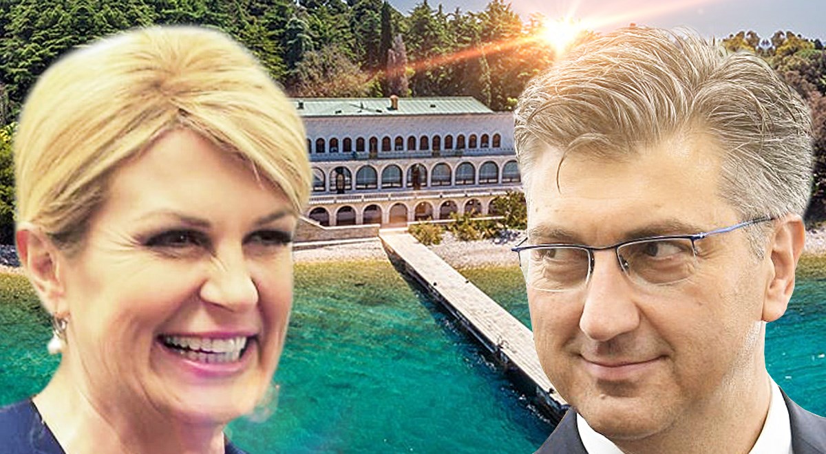 Država ima osam vila na Jadranu da bi Plenković i Kolinda imali gdje ljetovati