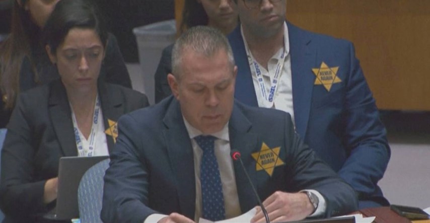 Izraelski ambasador nosi žutu zvijezdu u UN-u. Šef Yad Vashema: To je sramota