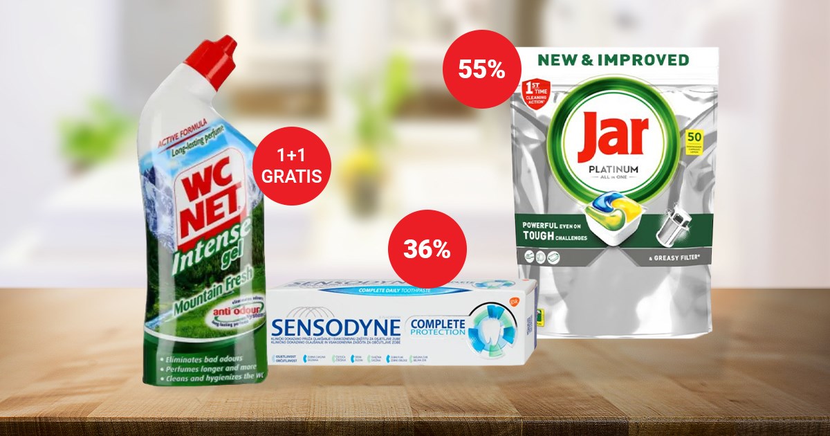 Kapsule za pranje suđa mogu se upravo kupiti po upola manjoj cijeni