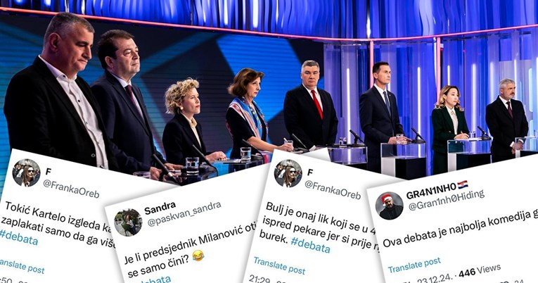 Hrvati na X-u se masovno sprdaju s debatom, pogledajte najbolje fore