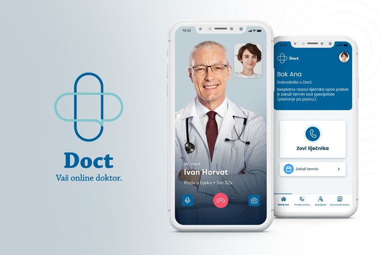 Upoznajte Doct - aplikaciju koja omogućuje pristup liječniku 24 sata dnevno